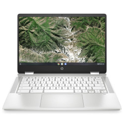 HP Chromebook x360 14a-ca0004na, Intel Celeron N4020, 4GB RAM, 64GB eMMC SSD, 14" 1920x1080 FHD Touch, HP 1 YR WTY