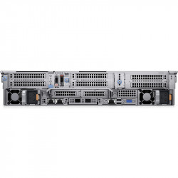 Dell PowerEdge R750 Rack Server Rear with Dual 1400W PSU's