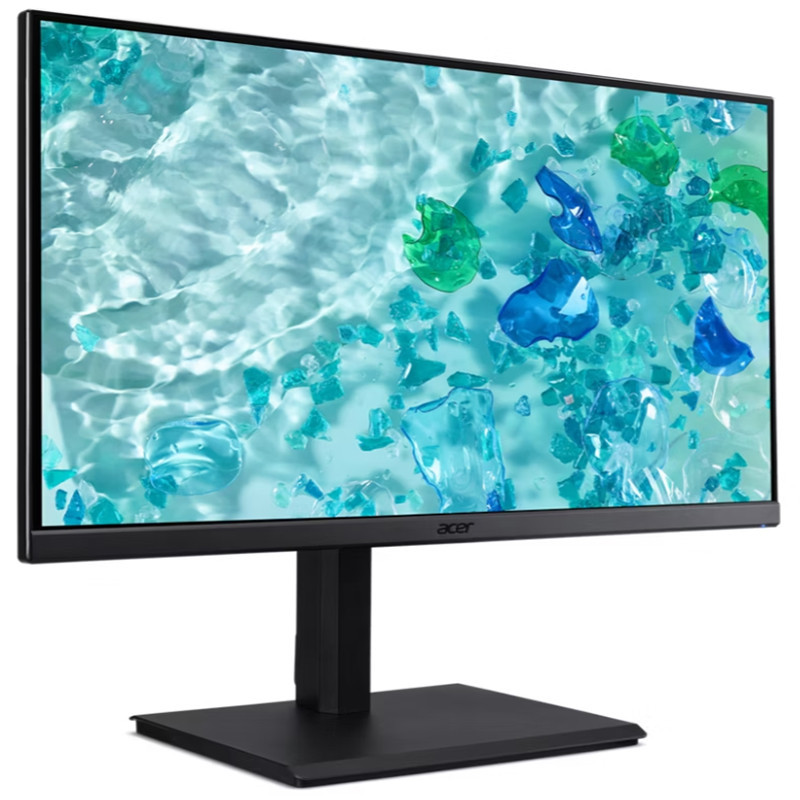 Acer Vero B7 B247YE Monitor 23.8", 1920x1080 FHD, 16:9, IPS Anti-Glare, HDMI/VGA/DP, Multi Adjustable Stand, Acer 1 YR UK WTY