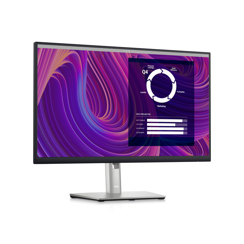 Dell P2423D Monitor 23.8", 2560x1440 WQHD, 16:9, IPS Anti Glare, USB/HDMI/DisplayPort, Multi Adjustable Stand, Dell 3 YR WTY