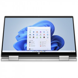 HP Pavilion x360 14-ek1004na Convertible Laptop, Silver, Intel Core i3-1315U, 8GB RAM, 256GB SSD, 14" 1920x1080 FHD Touchscreen, HP 1 YR WTY