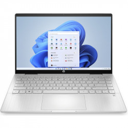 HP Pavilion x360 14-ek1004na Convertible Laptop, Silver, Intel Core i3-1315U, 8GB RAM, 256GB SSD, 14" 1920x1080 FHD Touchscreen, HP 1 YR WTY