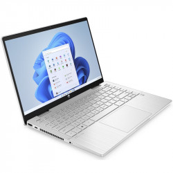 HP Pavilion x360 14-ek1004na Convertible Laptop, Silver, Intel Core i3-1315U, 8GB RAM, 256GB SSD, 14" 1920x1080 FHD Touchscreen, HP 1 YR WTY