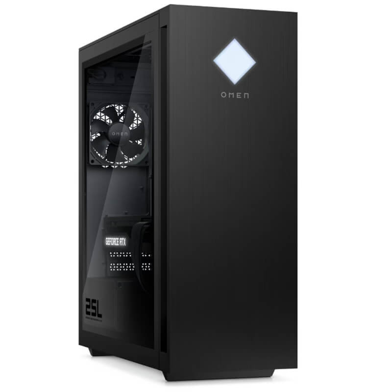 HP Omen 25L GT15-2006na Gaming Desktop, Intel Core i5-14600KF, 16GB RAM, 1TB SSD, 8GB Nvidia GeForce RTX 4060Ti, HP 1 YR WTY