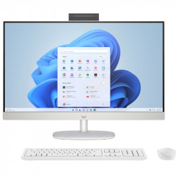 HP 27-cr1006na All-in-One, White, Intel Core Ultra 7 155U, 8GB RAM, 1TB SSD, 27" 1920x1080 FHD, HP 1 YR WTY