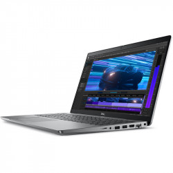 Dell Precision 15 3591 Mobile Workstation, Grey, Intel Core Ultra 7 155H, 16GB RAM, 512GB SSD, 15.6" 1920x1080 FHD, 6GB Nvidia RTX 1000 Ada Generation, Dell 3 YR WTY