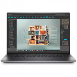 Dell Precision 16 5690 Mobile Workstation, Grey, Intel Core Ultra 7 155H, 32GB RAM, 2x 4TB SSD, 16" 1920x1200 WUXGA, 8GB Nvidia RTX 2000 Ada Generation, Dell 3 YR WTY