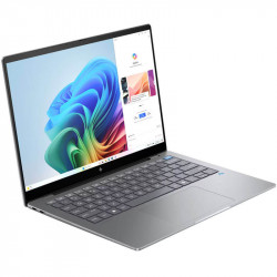 HP OmniBook X 14-fe0000na Laptop, Silver, Qualcomm Snapdragon X Elite X1E-78-100, 16GB RAM, 1TB SSD, 14" 2240x1400 2.2KUHD Touchscreen, HP 1 YR WTY