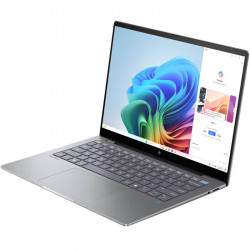 HP OmniBook X 14-fe0000na Laptop, Silver, Qualcomm Snapdragon X Elite X1E-78-100, 16GB RAM, 1TB SSD, 14" 2240x1400 2.2KUHD Touchscreen, HP 1 YR WTY