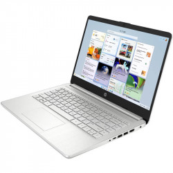 HP 14s-dq5008na Laptop, Silver, Intel Core i5-1235U, 8GB RAM, 512GB SSD, 14" 1920x1080 FHD, HP 1 YR WTY
