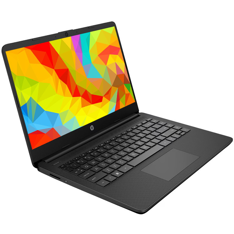HP 14s-dq5022na Laptop, Black, Intel Core i3-1215U, 8GB RAM, 256GB SSD, 14" 1920x1080 FHD, HP 1 YR WTY