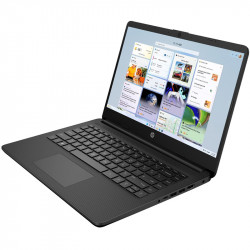 HP 14s-dq5022na Laptop, Black, Intel Core i3-1215U, 8GB RAM, 256GB SSD, 14" 1920x1080 FHD, HP 1 YR WTY