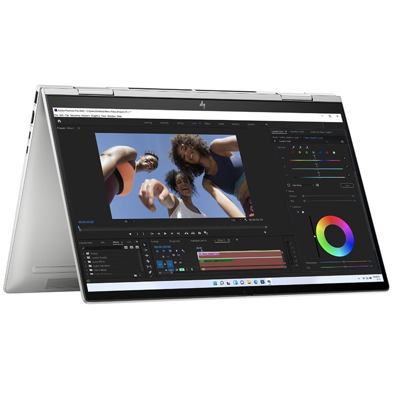 HP Envy x360 15-fe0020na Convertible Laptop, Silver, Intel Core i5-1335U, 8GB RAM, 512GB SSD, 15.6" 1920x1080 FHD Touchscreen, HP 1 YR WTY
