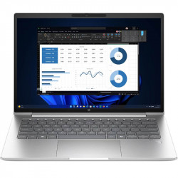 HP ProBook 445 G11 Business Laptop, Silver, AMD Ryzen 5 7535U, 8GB RAM, 256GB SSD, 14" 1920x1200 WUXGA, HP 1 YR WTY