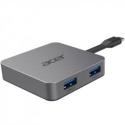 Acer 4-in-1 Type-C Portable Mini Dock Front Left