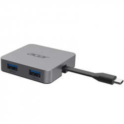 Acer 4-in-1 Type-C Portable Mini Dock Front Right