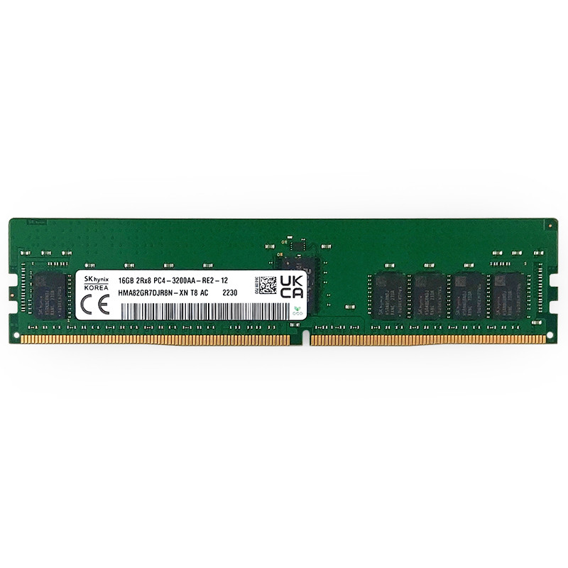 SK Hynix 16GB DDR4-3200MT/s, ECC RDIMM, Server Memory