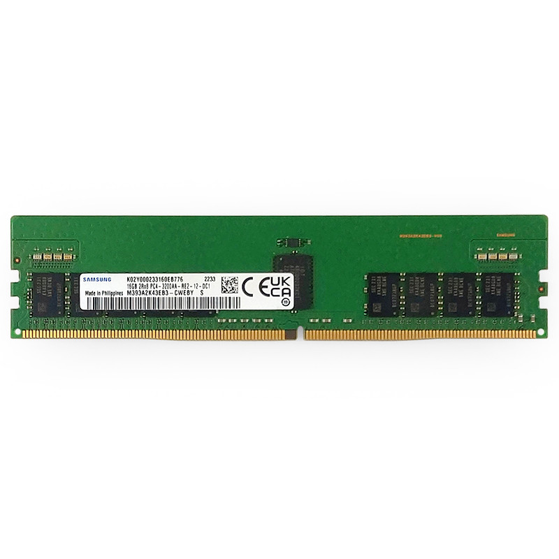 Samsung 16GB DDR4-3200MT/s, ECC RDIMM, Server Memory