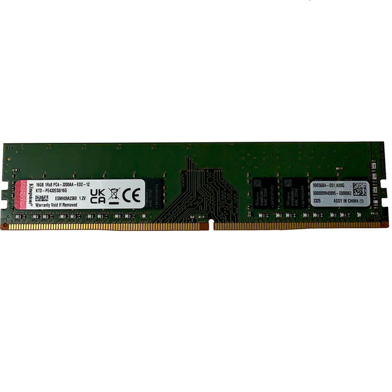 Kingston 16GB DDR4-3200MT/s ECC UDIMM Server Memory Front