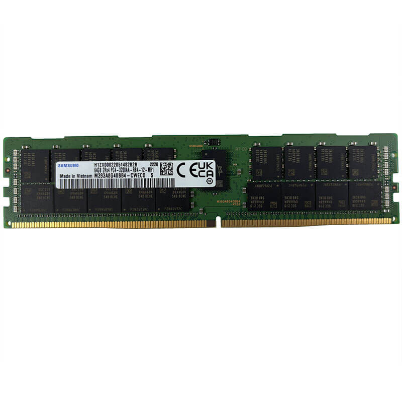 Samsung 64GB DDR4-3200MT/s ECC RDIMM Server Memory Front