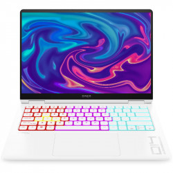 HP Omen Transcend 14-fb0014na Gaming Laptop, White, Intel Core Ultra 7 155H, 16GB RAM, 1TB SSD, 14" 2880x1800 2.8K OLED, 6GB Nvidia GeForce RTX 4050, HP 1 YR WTY