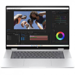 HP Envy x360 16-ac0009na 2-in-1 Laptop, Silver, Intel Core Ultra 5 125U, 8GB RAM, 512GB SSD, 16" 1920x1200 WUXGA Touchscreen, HP 1 YR WTY