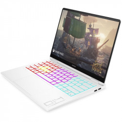 HP Omen Transcend 14-fb0010na Gaming Laptop, White, Intel Core Ultra 9 185H, 32GB RAM, 1TB SSD, 14" 2880x1800 2.8K OLED, 8GB Nvidia GeForce RTX 4070, HP 1 YR WTY