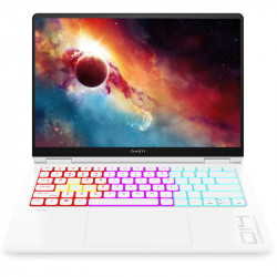 HP Omen Transcend 14-fb0010na Gaming Laptop, White, Intel Core Ultra 9 185H, 32GB RAM, 1TB SSD, 14" 2880x1800 2.8K OLED, 8GB Nvidia GeForce RTX 4070, HP 1 YR WTY