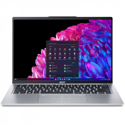 Acer Swift Go SFG14-73-98HU Ultra-thin Laptop, Silver, Intel Core Ultra 9 185H, 16GB RAM, 1TB SSD, 14" 2880x1800 2.8K OLED, Acer 1 YR UK WTY