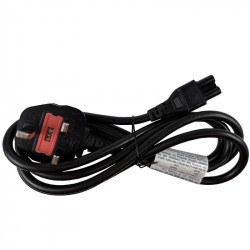2M UK 3-Prong Clover Power Lead
