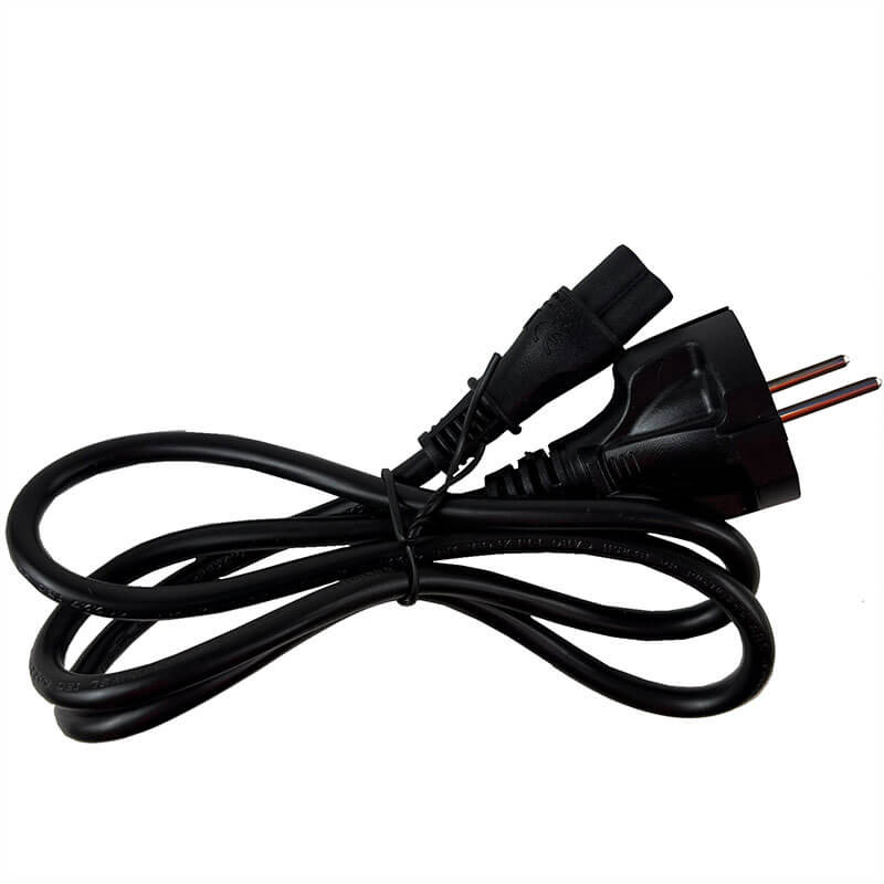 1M Euro 2-Pin Clover Power Lead