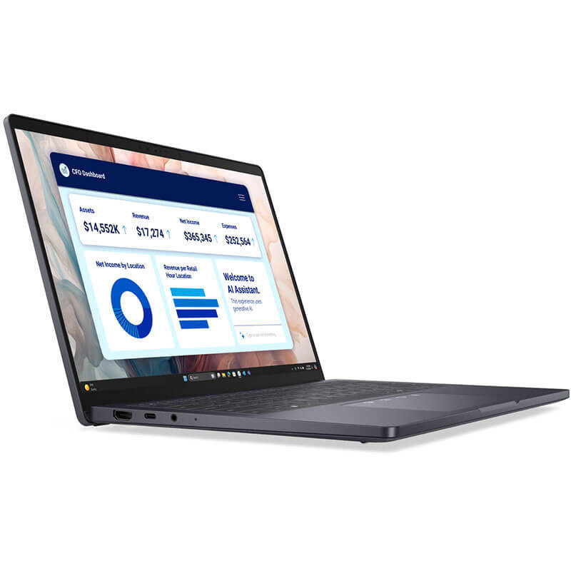 Dell Pro 14 Premium PA14250 Laptop, Grey, Intel Core Ultra 5 238V, 32GB RAM, 512GB SSD, 14" 1920x1200 WUXGA, Dell 3 YR WTY