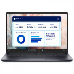 Dell Pro 14 Premium PA14250 Laptop, Grey, Intel Core Ultra 5 238V, 32GB RAM, 512GB SSD, 14" 1920x1200 WUXGA, Dell 3 YR WTY