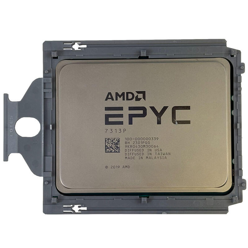 Refurbished AMD EPYC 7313P Processor, 16 Cores, 128 MB Cache