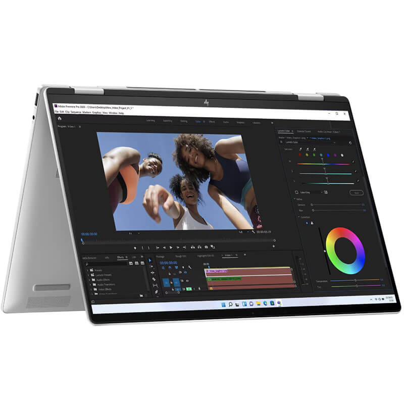 HP Envy x360 16-ac0007na 2-in-1 Laptop, Silver, Intel Core Ultra 155U,  16GB RAM, 1TB SSD, 16