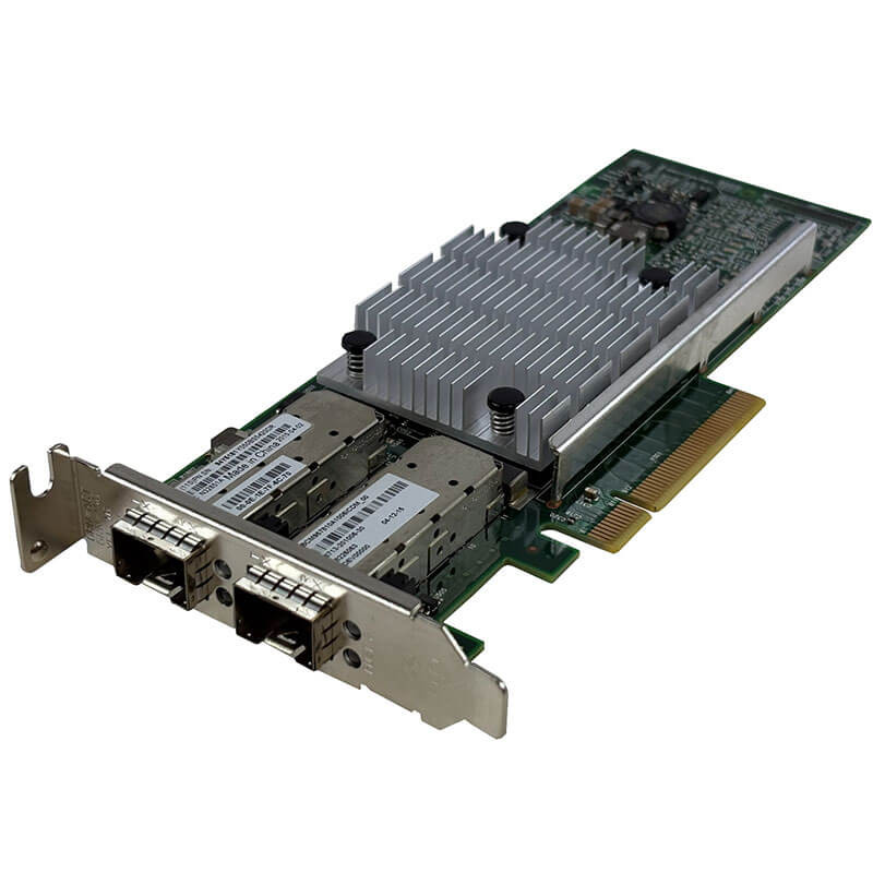 Lenovo / Broadcom NetXtreme Dual-Port 10GbE SFP+ NIC Front