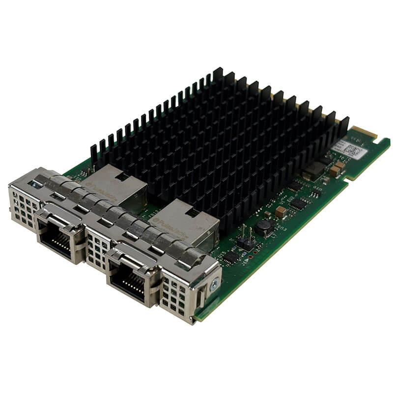Dell / Intel X710-T2L Dual-Port 10GbE RJ45 NIC Front