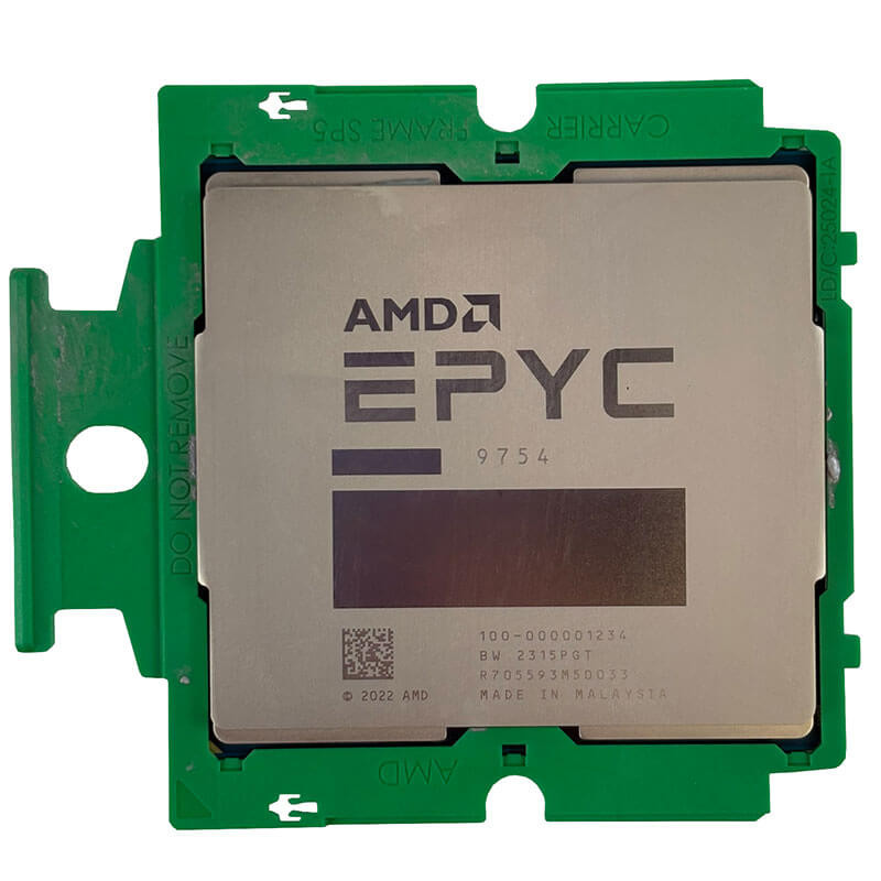AMD EPYC 9754 Processor Front