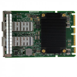 Dell / Broadcom NetXtreme 57414 Dual-Port 25GbE SFP28 NIC Above
