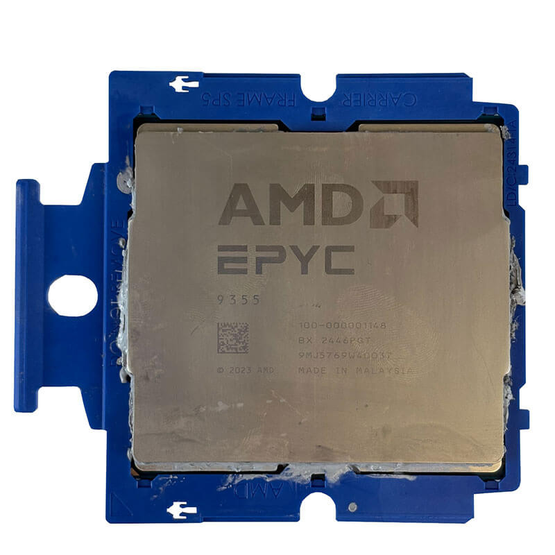 AMD EPYC 9355 Processor Front