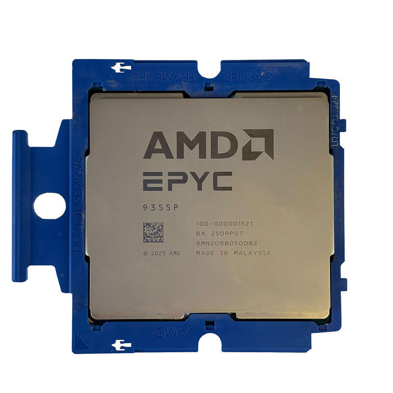 AMD EPYC 9355P Processor Front
