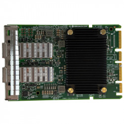 Dell / Broadcom 57414 Dual-Port 25GbE SFP28 NIC Above