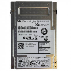 Dell / Kioxia CD8-R 7.68TB U.2 NVMe SSD Front