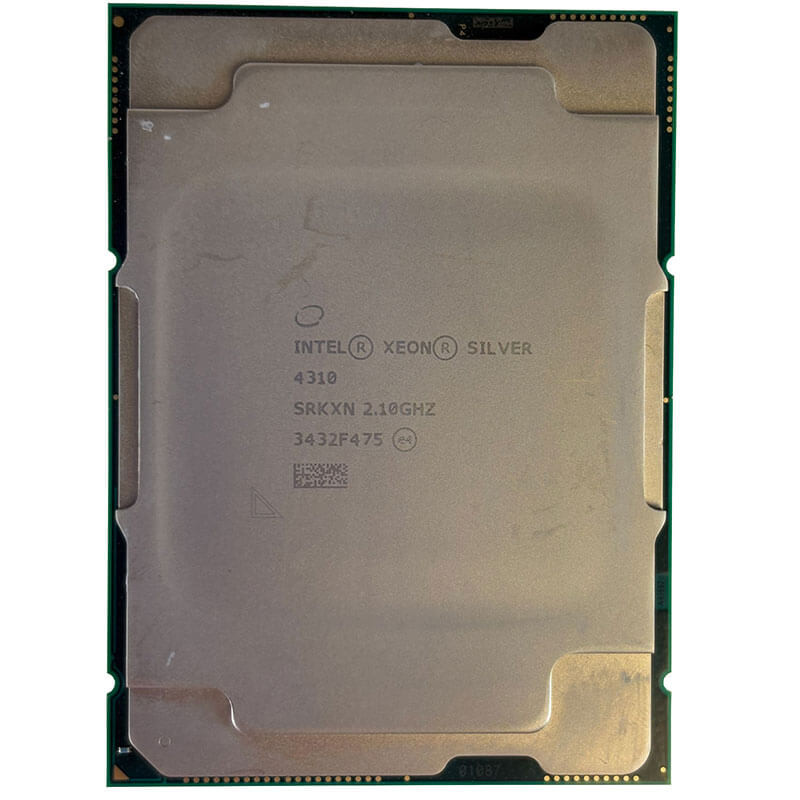 Intel Xeon Silver 4310 Processor Front