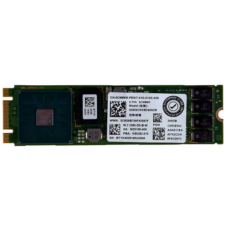 Dell / Intel D3-S4520 240GB M.2 SATA SSD Front