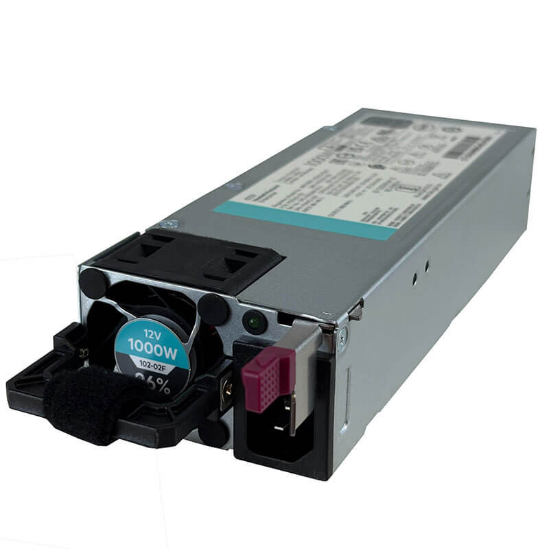 HPE Flex Slot 1000W 80+ Titanium Hot Plug Power Supply Interface