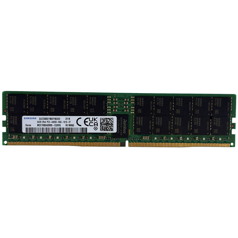 Samsung 64GB DDR5-4800MT/s ECC RDIMM Server Memory Front