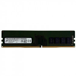 Micron 16GB DDR4-3200MT/s ECC UDIMM Server Memory Front