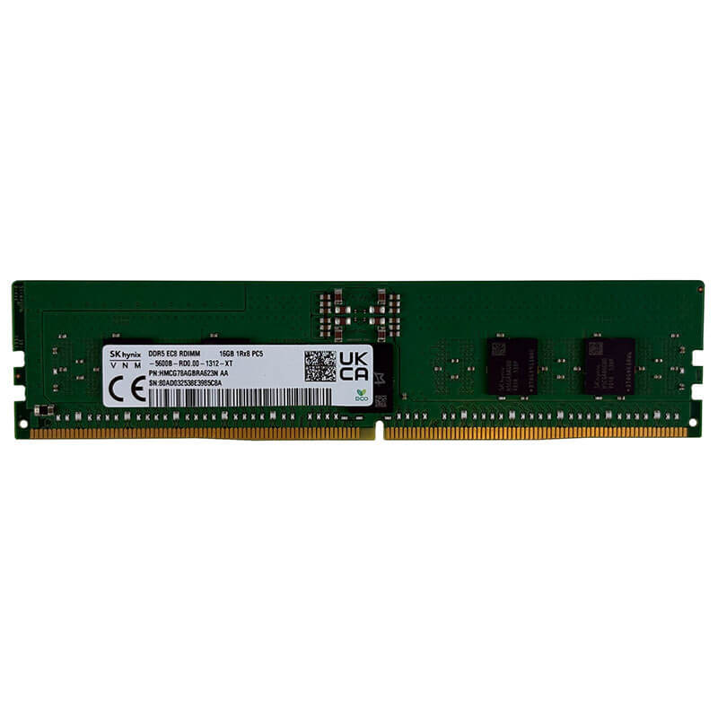 SK Hynix 16GB DDR5-5600MT/s ECC RDIMM Server Memory Front