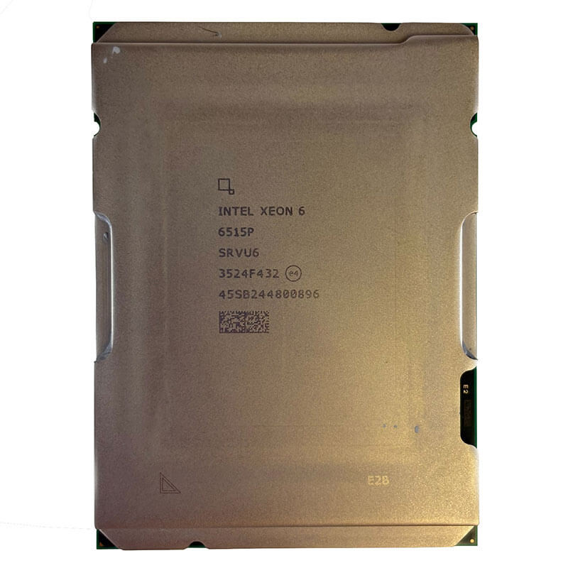 Intel Xeon 6515P Processor Front
